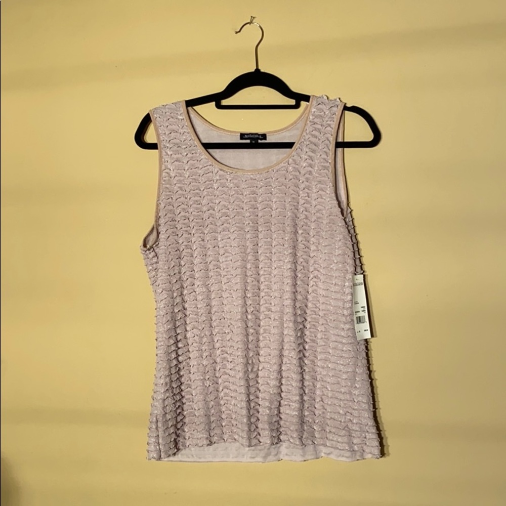 Brand new Notations tank top blouse